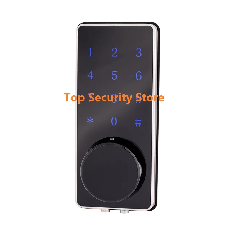 Smart Bluetooth Door Lock with Touch Screen Password and Mobile APP-7