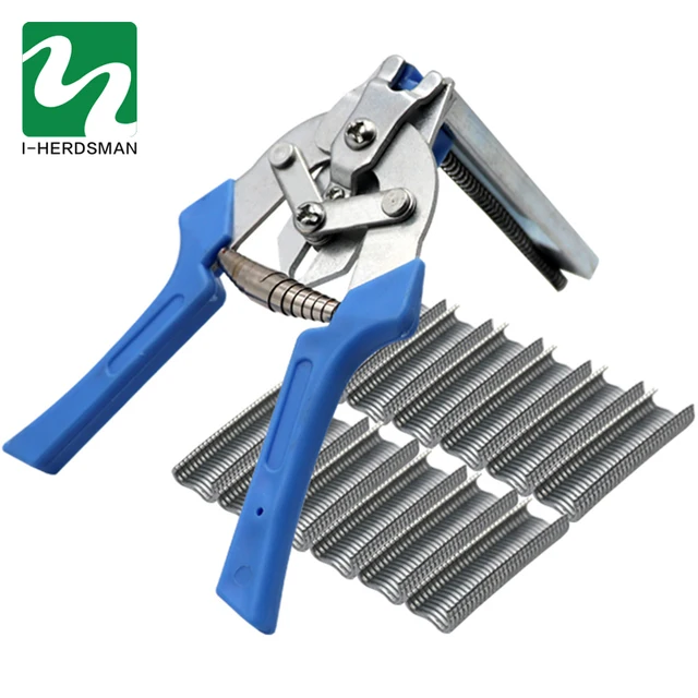 Stainless steel 600pcs M nails OR animal cages rabbit cage clamp