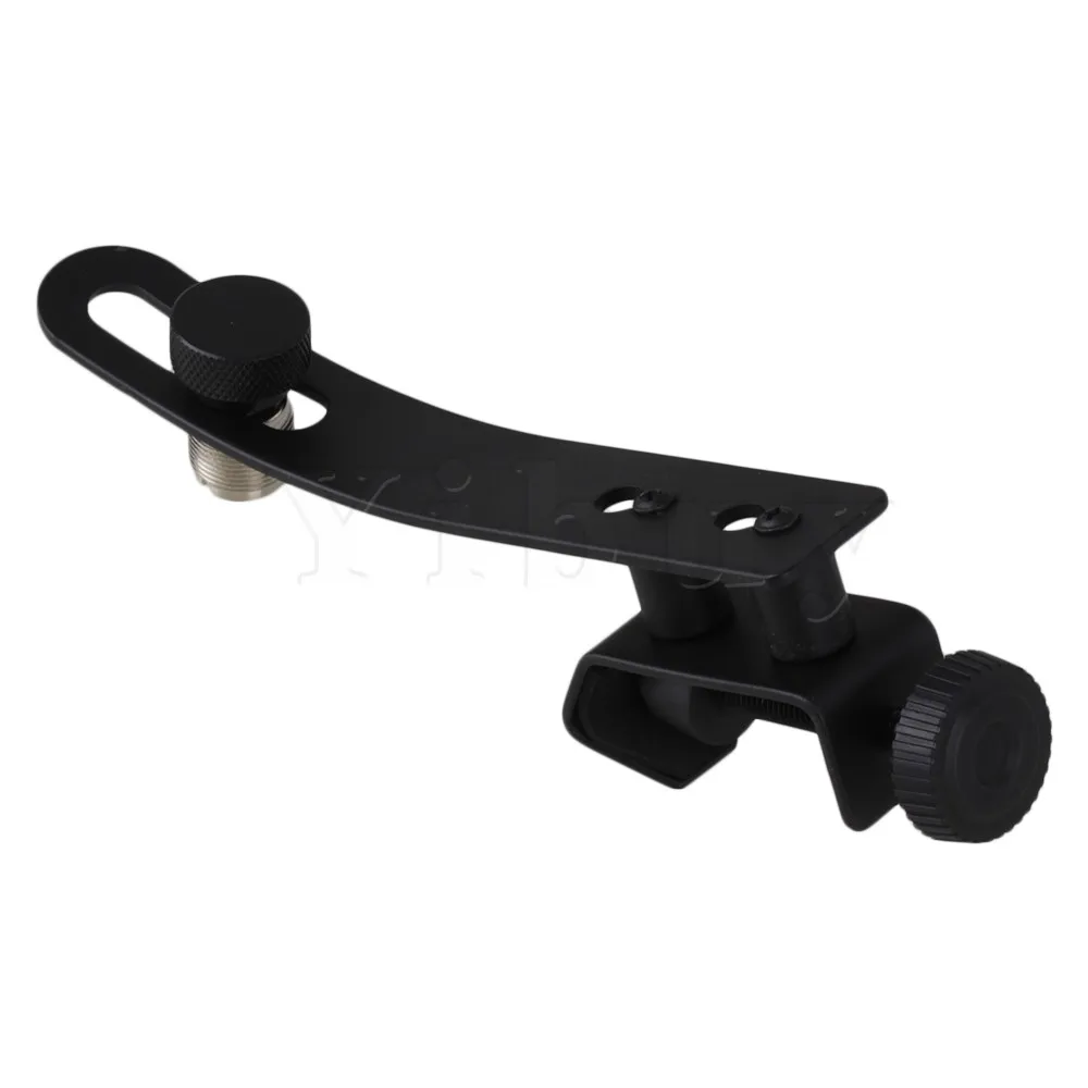 

Yibuy Pro Drum Microphone Set Clamps Shockproof Clip Holder