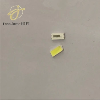 

500pcs Samsung 7030 6V FOR repair tcl LCD TV LED backlight Article lamp SMD LEDs Cold white light emitting diode