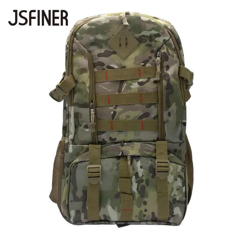 JSFINER 31 л большой Ёмкость камуфляж армии рюкзак полиэстер школьные сумки для подростков большой туристические рюкзаки