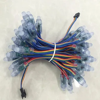 

Addressable DC5V 12mm WS2821A LED pixel node;IP68 rated;DMX512 Singal Protocol;parallel single line driver chip