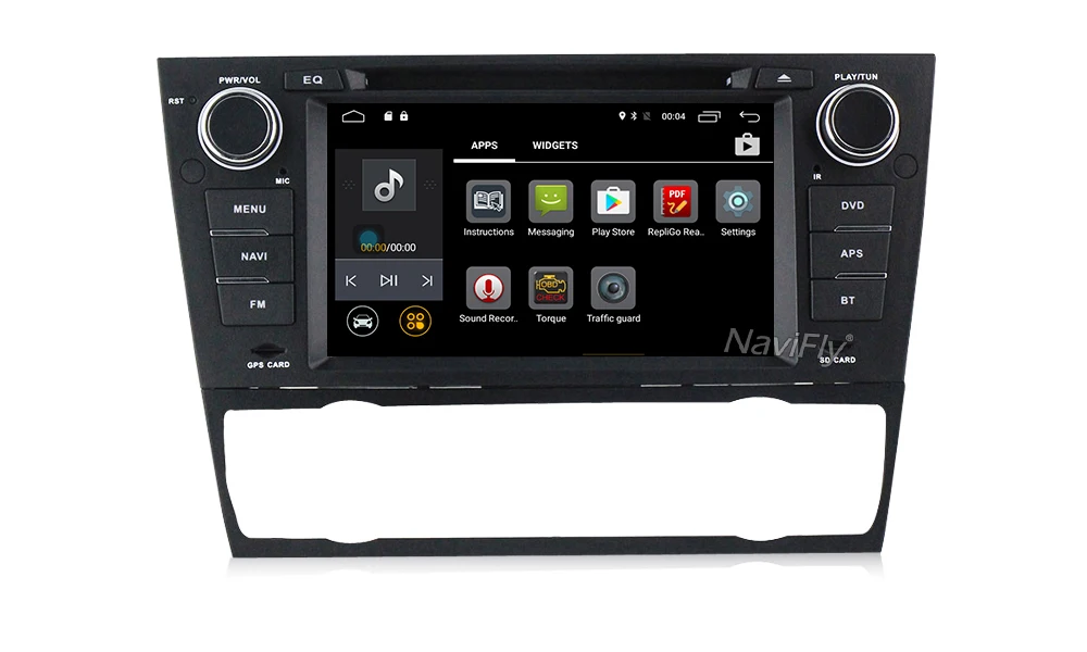 Clearance NaviFly pure Android 7.1 Quad Core Car DVD Player GPS Navi for E90 E91 E92 E93 Audio Radio Stereo Head Unit Free Canbus 18