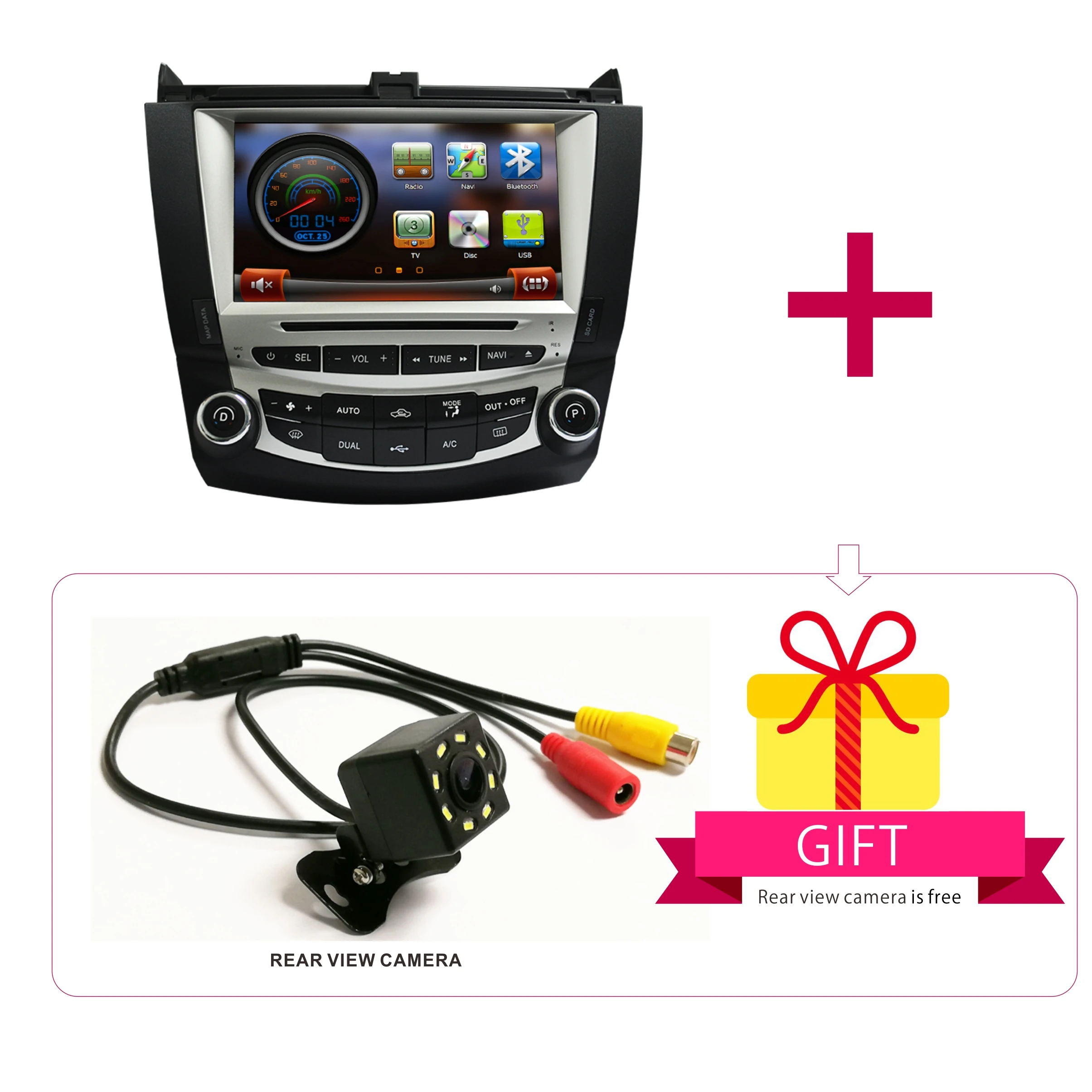 Clearance Dinpei 8" Car DVD Playerfor Honda Accord 7 car Multimedia GPS Navigation Radio Stereo WinCE6.0 2003 2004 2005 2006 2007 Dual AC 1 Clearance Dinpei 8" Car DVD Playerfor Honda Accord 7 car Multimedia GPS Navigation Radio Stereo WinCE6.0 2003 2004 2005 2006 2007 Dual AC 1