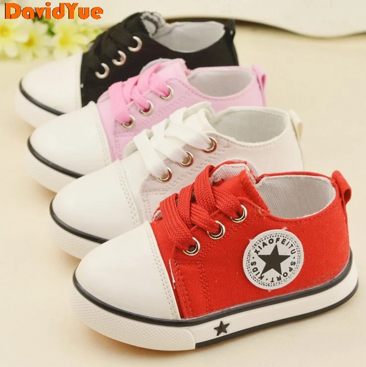 davidyue brand kids fashion child sneakers shoes soft bottom flat canvas shoes boys girls sneakers shoe size canvas boys girls