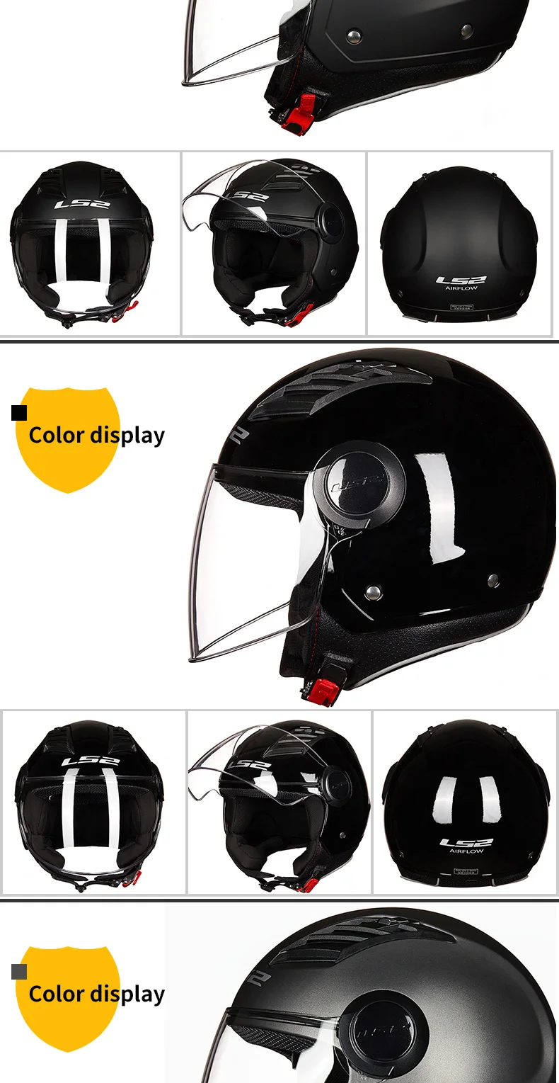 LS2 Половина лица шлем мото rcycle шлем casco moto capacetes de moto ciclista capacete 562