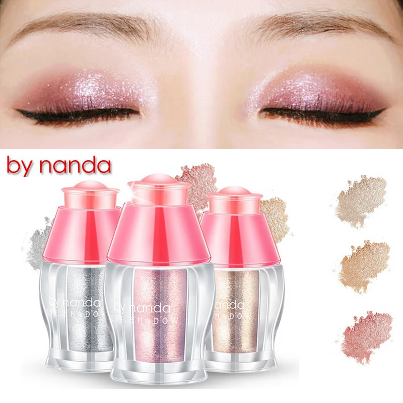 Shimmer Eyeshadow Pigment Face Highlighter Glitter Loose Powder Makeup