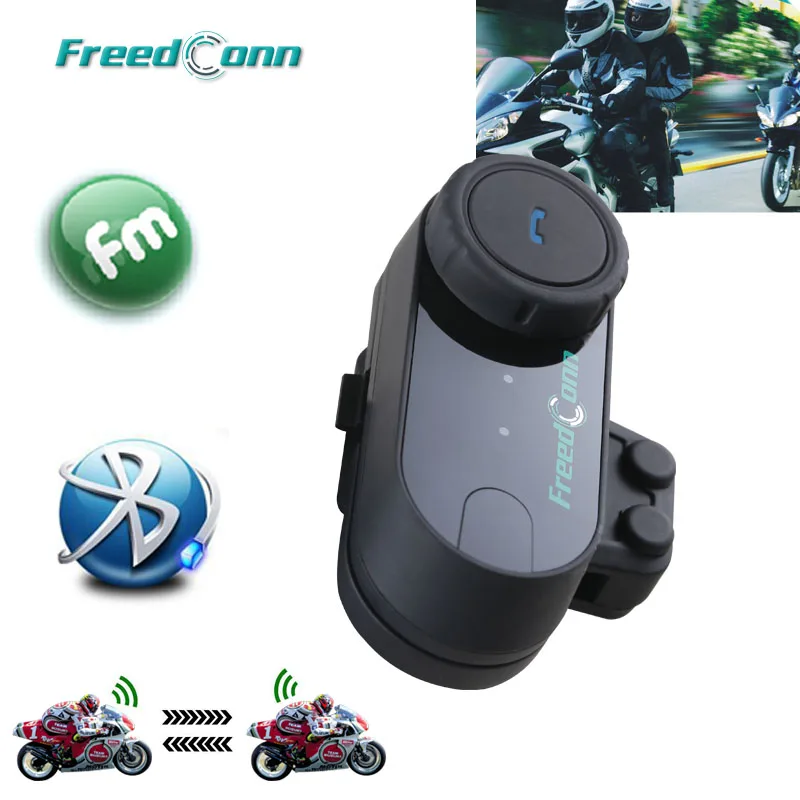 Обновленная версия! Оригинальная гарнитура FreedConn T-COMVB BT Bluetooth для мотоциклетного