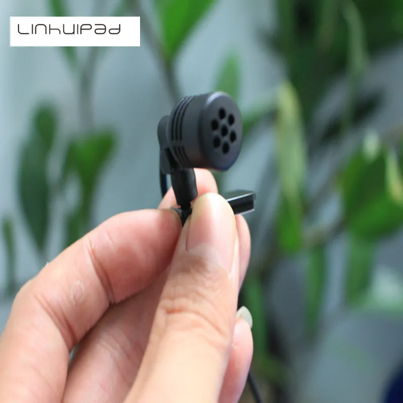 Лучший Linhuipad Лидер продаж супер нагрудные Lavalier зажим для галстука моно Mic 2.5 мм с воротником клип для Динамик dvd плеер автомобиля 1000 шт. лот