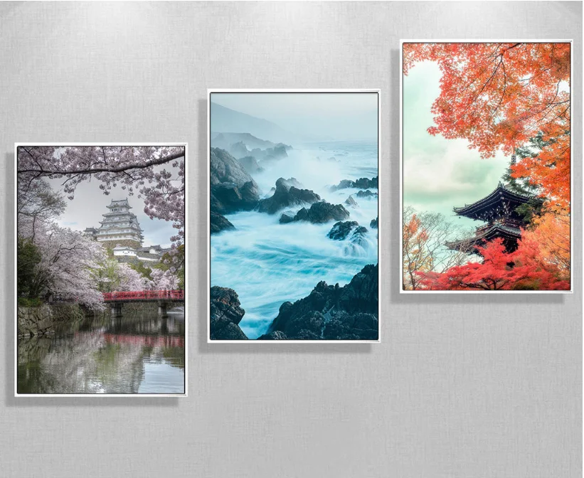 Spring Landscape Posters Japanese City View Cherry Flower Tree Wall Art Picture Bedroom Decoration Hd Print Canvas Painting Spring Landscape Posters Japanese City View Cherry Flower Tree Wall Art Picture Bedroom Decoration Hd Print Canvas Painting