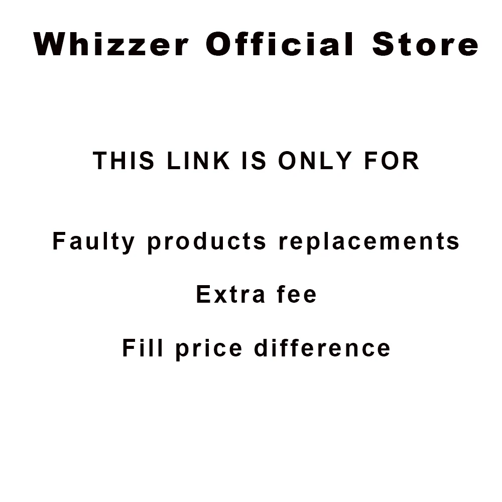 

For replacements/extra fees/delivery fees
