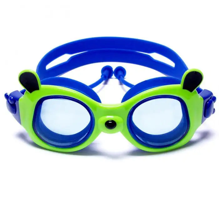 Профессиональный силиконовые плавательные очки Анти-туман УФ детские спортивные очки Плавание очки с Earplug WHShopping