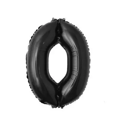 

Black aluminium film 32 inch digital personality birthday party KTV bars decorative balloons