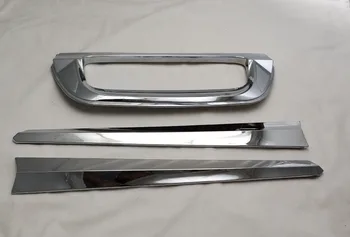 

2017 Chrome Tail Gate Cover For Isuzu d-max 2016 Accessories Rear Gate Trim For Isuzu D-max 2016 Car Styling Chrome Parts
