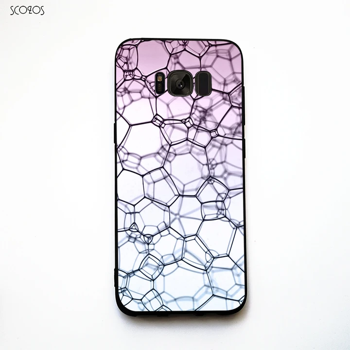 SCOZOS уникальных пузырьков арт мягкий чехол для телефона Samsung Galaxy S6 S7 край S8 плюс J5 J7