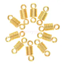 Много 10 штук золотые дредлоки бусины для волос Dread волосы оплетка шпильки кольца-зажимы DIY манжеты ювелирные изделия для наращивания волос