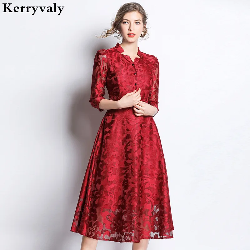 Новинка элегантное в ретро стиле кружевное платье Vestidos Mujer Verano 2021 Весна Для