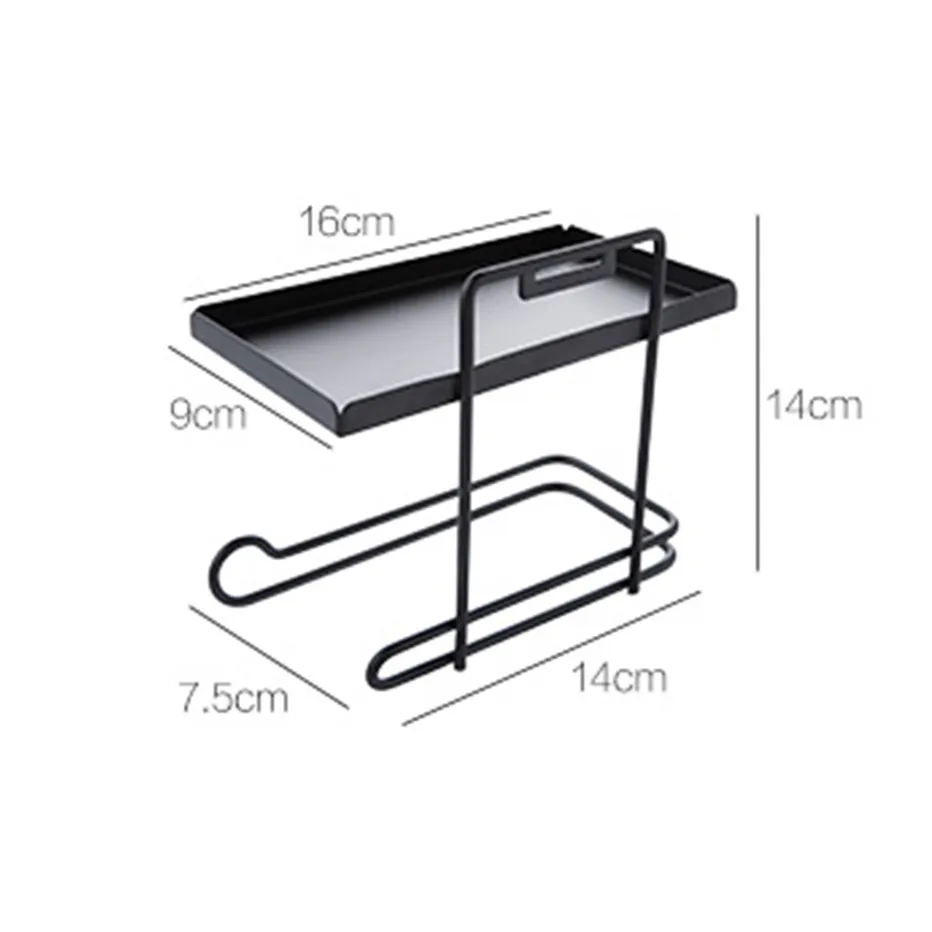 MeyJig Iron Toilet Roll Paper Holder Bathroom Towels Storage Rack Makeup Cosmetic Storage Shelf Kitchen Tools Organizer6
