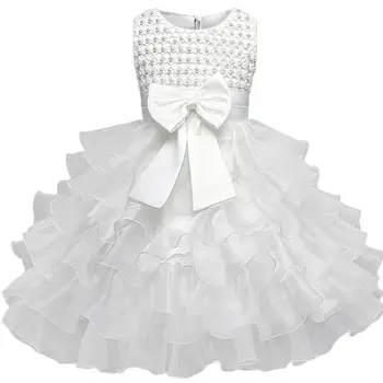 

Lace Baby Girl Dresses 6M-24M 1 Years Baby Girls Birthday Dresses Girl Princess Dress Baptism Gown Vestido Infantil