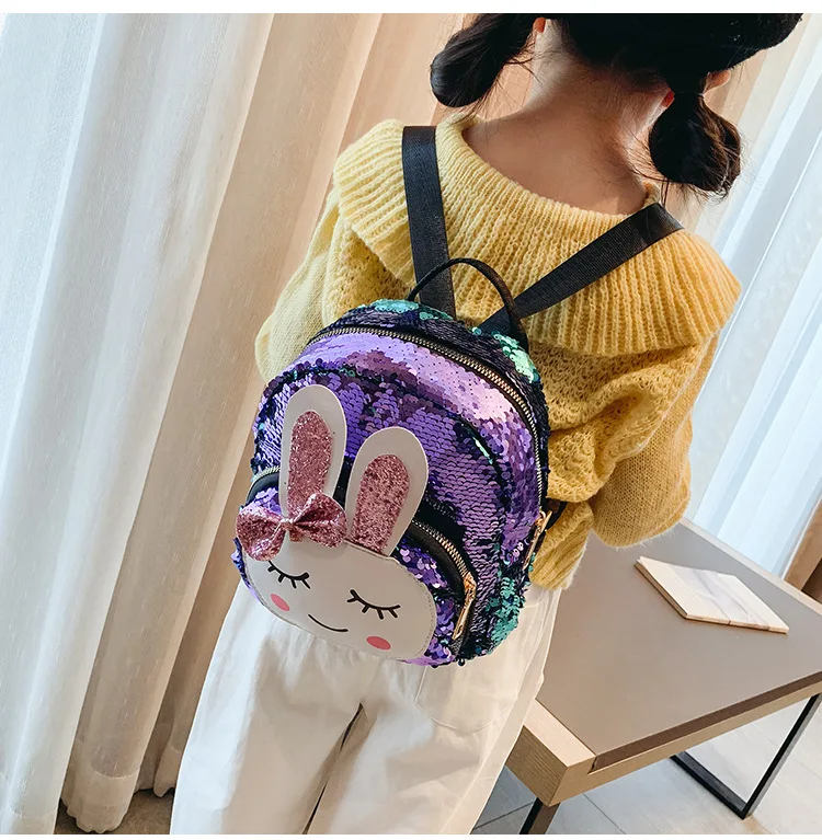 Модный брендовый женский рюкзак с блестками для девочек, Школьный Рюкзак Для Путешествий, сумка через плечо