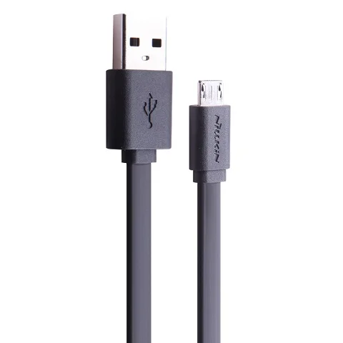 Micro USB Кабель Nillkin Быстрая зарядка 5В 2.1A USB микро кабель для Xiaomi Redmi Note 5 Pro/Note 6 Pro - Цвет: black