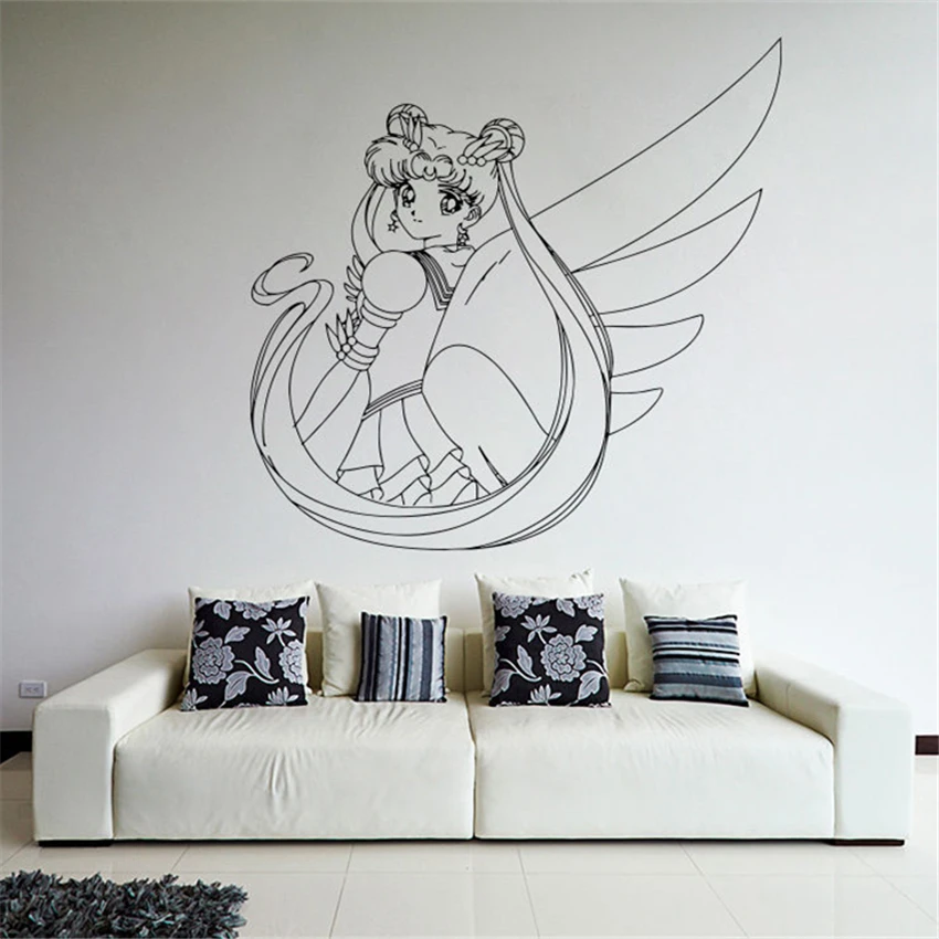 SAILOR MOON ANIME MANGA DECAL STICKER VINYL WALL LAPTOP CAR