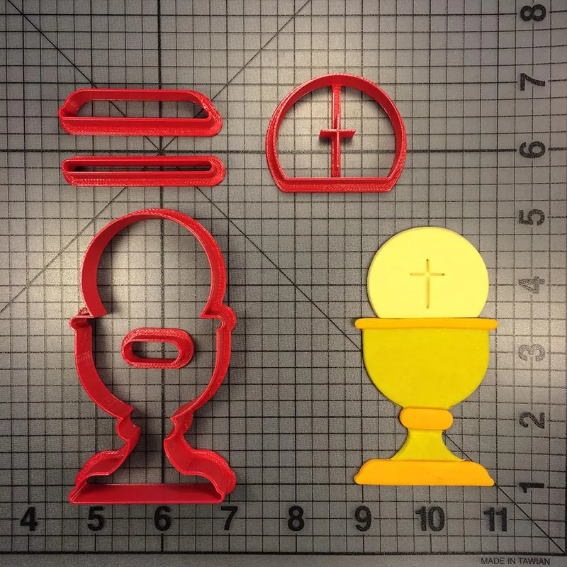 

Eurcharist Cookie Cutter Biscuits Tools Cake Baking Mould Custom 3D printed Cake Decorating Tools cortador de fondant