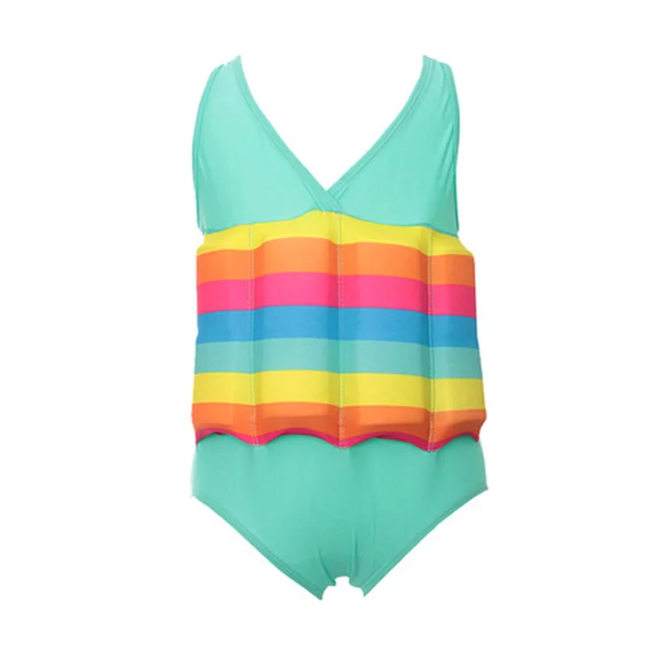 Bebe Flottant Maillots De Bain Fille Sechage Rapide Gilet De Sauvetage Une Piece Flottabilite Maillot De Bain Haute Elasticite Piscine Flotteur Enfant Apprentissage Natation Aliexpress