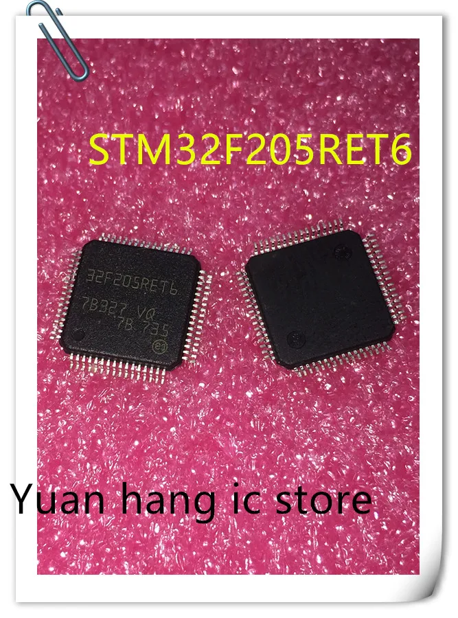 2 шт./лот STM32F205RET6 QFP-64 32F205RET6 STM32F205 LQFP64