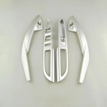 

For Ford KUGA ESCAPE 2017 ABS Matte Interior Door Window Lift Switch Panel Cover 4 pcs