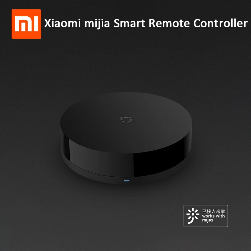 

Xiaomi Mijia Universal Smart Remote Controller Home Appliances WIFI+IR Switch 360 Degree Smart for Air Conditioner TV DVD Player