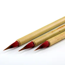 Чистая шерсть ласки кисточка для китайской каллиграфии копия Писания кисть пейзаж Живопись Кисть ручка китайская живопись принадлежности для письма