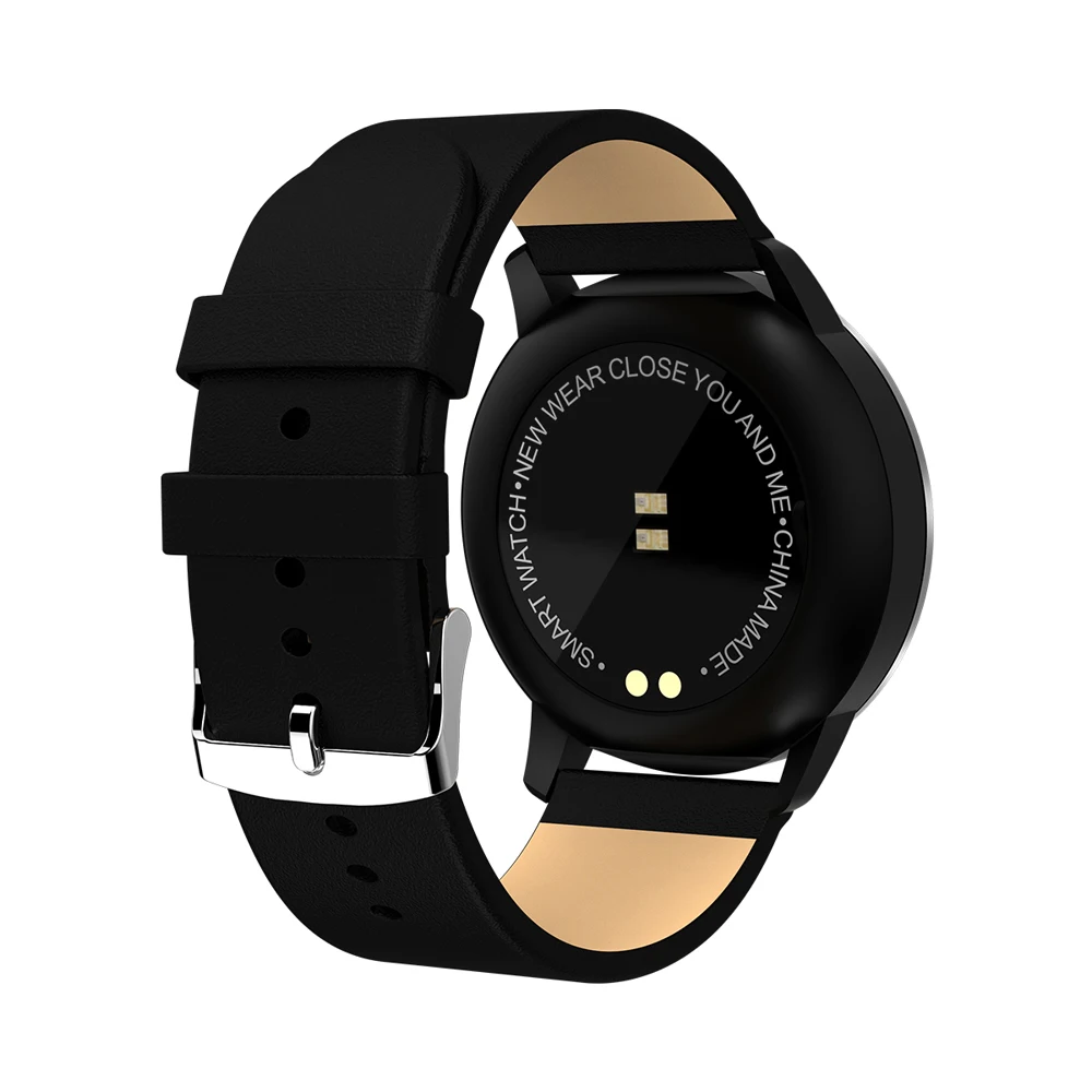Newwear Q8 OLED Bluetooth Smart Watch Stainless Steel Waterproof Wearable Device Smartwatch Wristwatch Men Women Fitness Tracker