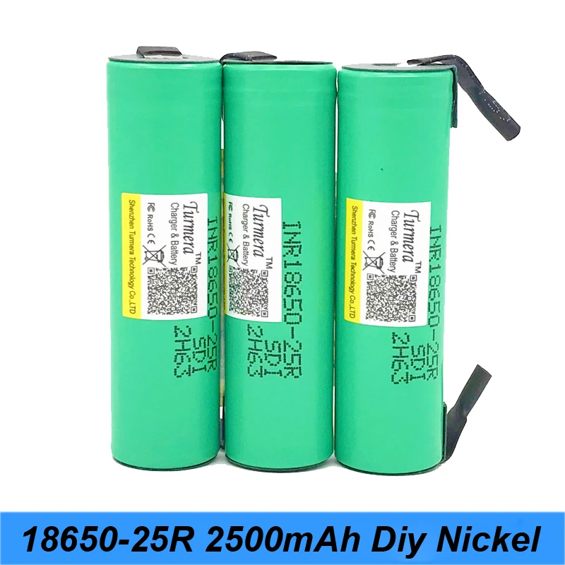 18650 battery inr18650 25r 20a 2500mAh with strips soldered for battery screwdriver for turmera 18650 drill screwdriver battery 18650 battery inr18650 25r 20a 2500mAh with strips soldered for battery screwdriver for turmera 18650 drill screwdriver battery
