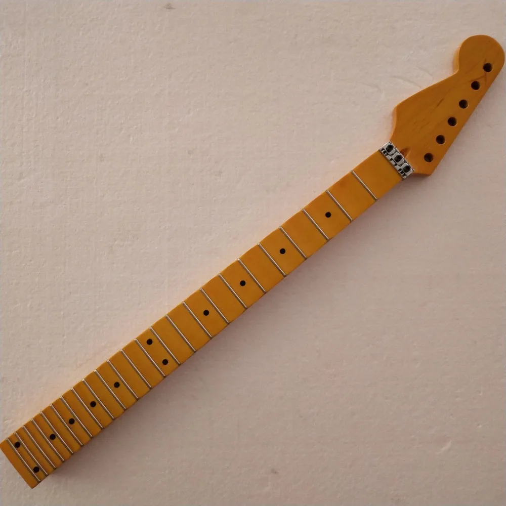 

Reverse headstock Full scalloped Guitar Neck 22 Fret Maple ST style Floyd rose
