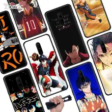 Volleyball Haikyuu Black Soft Case for Oneplus 7 Pro 7 6T 6 Silicone TPU Phone Cases Cover Coque Shell