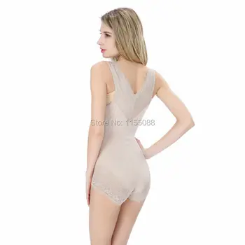 

100pcs/lot Women sexy lace shapewear Body shaper Slimming waist Body Shaping suits postpartum girdles Corrective bodysuit corset