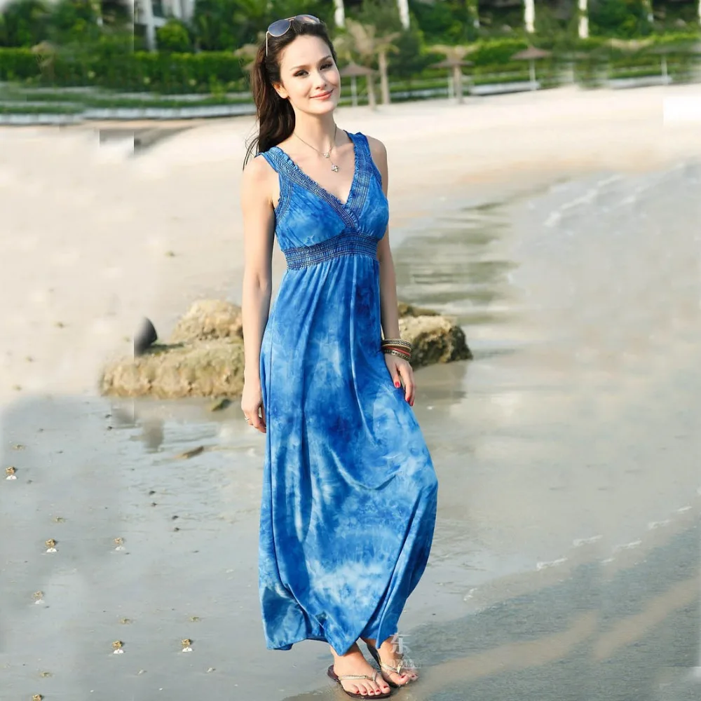 Casual Dresses New Fashion 2017 Italian Toward Sky Blue Beach Casual Dresses New Fashion 2017 Italian Toward Sky Blue Beach Party Xl Long Wedding Dress Women On Aliexpress Alibaba Group