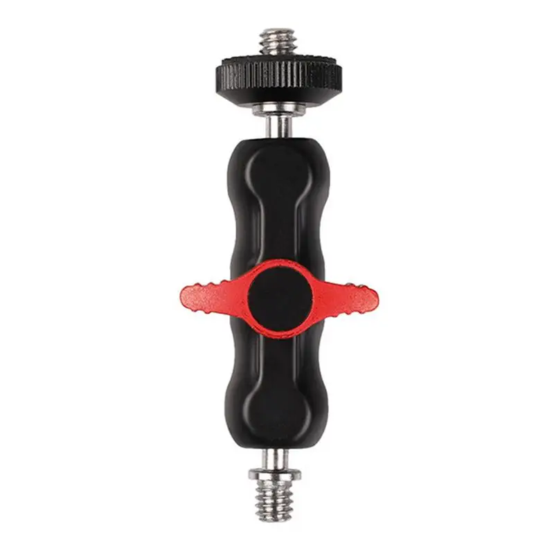  Slr Camera Magic Arm Double Hot Shoe Ball Head Crab Claw Clip Universal Monitor Bracket Ball Head C