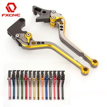 

FX CNC MIX Color Long Adjustable Aluminum Motorcycles Brake Clutch Levers For Yamaha V-Star 650 Custom 1998 - 2016 2015 14 13 12