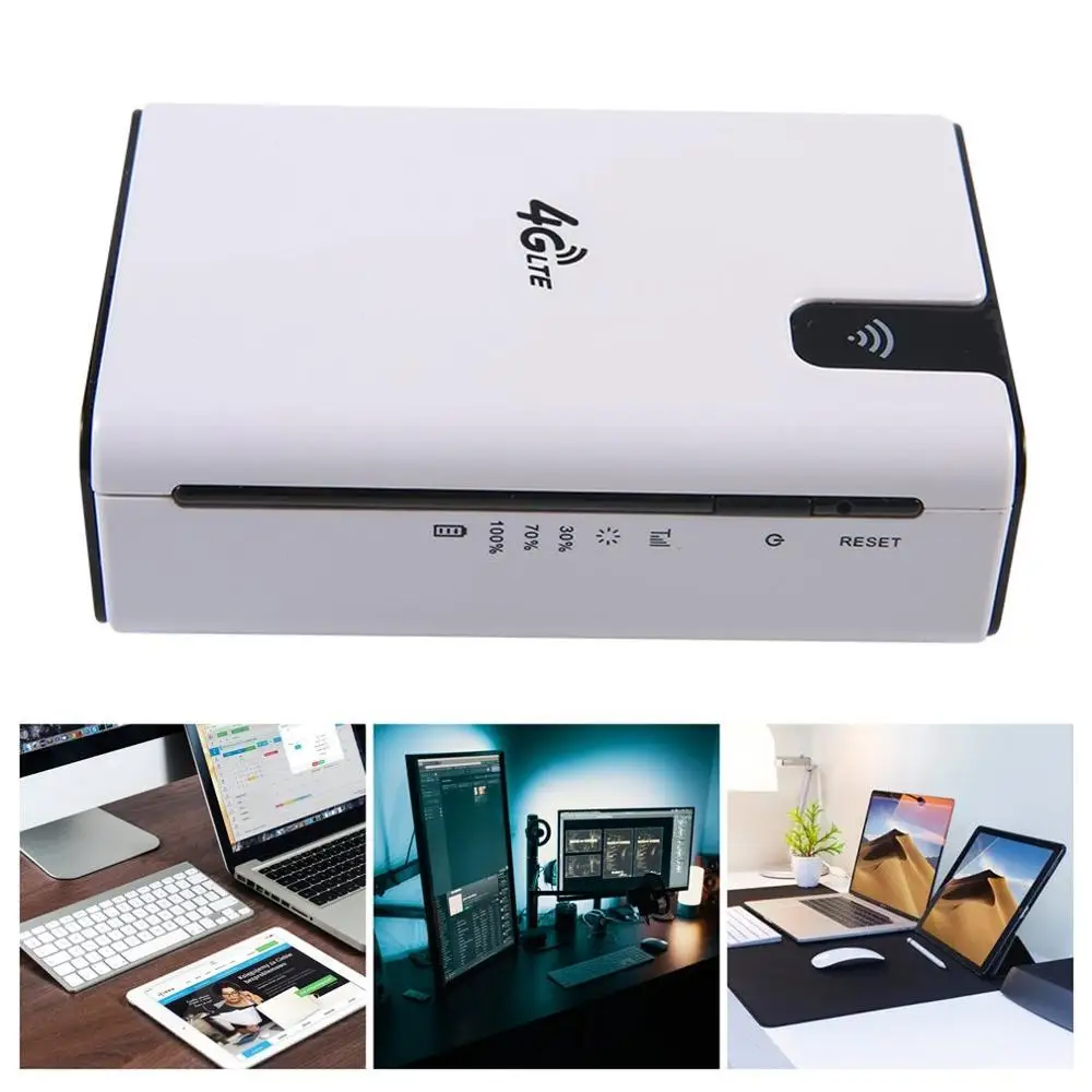 

4G Wireless Router Portable Wifi Mobile Internet Card Charging Treasure Portable Mifi Universal Without Sim Card