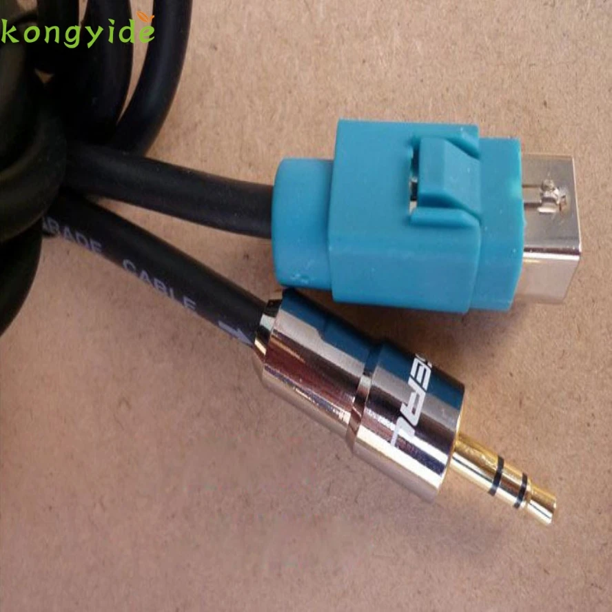 Car Accessory 3.5mm Aux Input Cable For ALPINE KCE-236B CDE 9872 CDA nov23