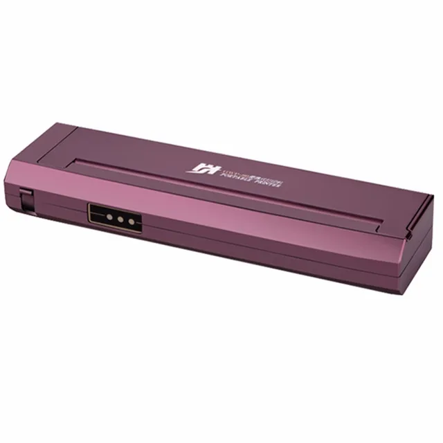 a4 size portable thermal printer monochrome direct thermal mobile