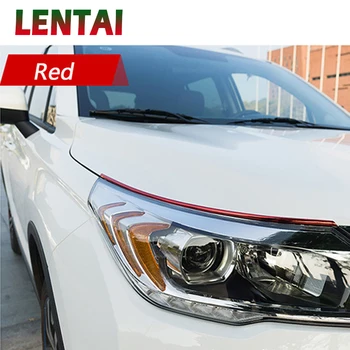 

LENTAI For Hyundai solaris i30 tucson 2017 ix35 accent Mitsubishi asx lancer Saab NEW Car Decoration Strip Trim Stickers Styling
