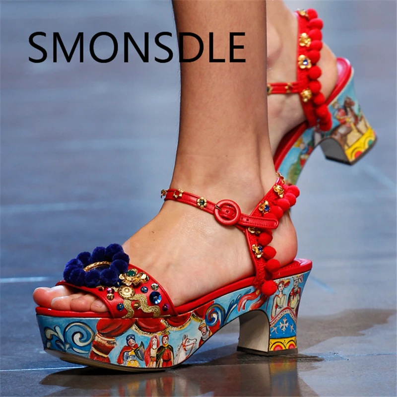 leopard print shoes with red heel