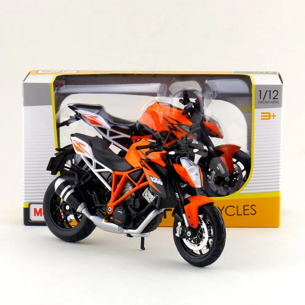 Maisto/1:12 Масштаб/Моделирование литья под давлением модель мотоцикла Игрушка/KTM 1290 Super Duke R Супер/деликатная детская игрушка/воротник