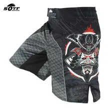 Sotf Zwart Dominante Samurai Fighting Fight Fitness Shorts Tiger Muay Thai Mma Shorts Kleding Boksen Kleding Mma Korte Strijd