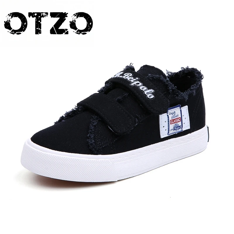 2018 New Spring Boys Shoes Denim Canvas Kid Children Sneakers Boys