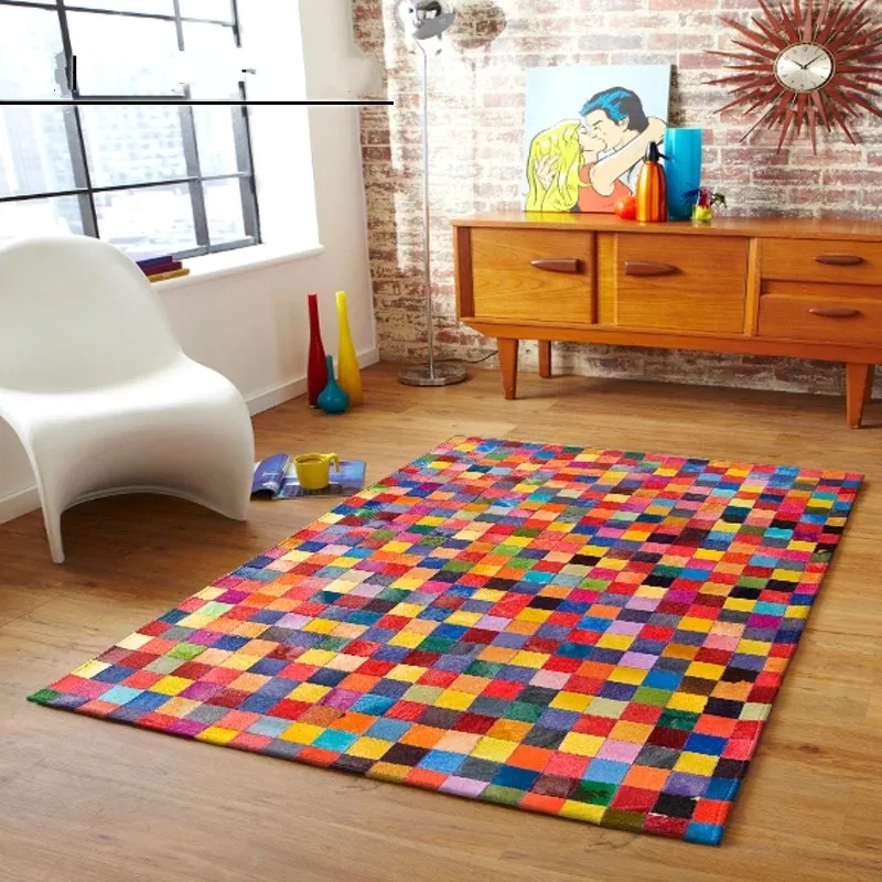 Colorful Rug Living Room Colorful Rug Living Room