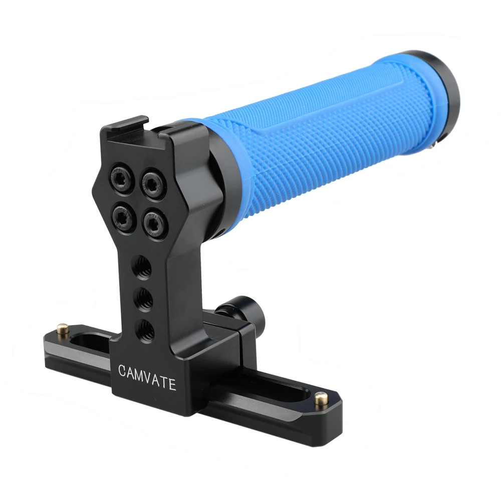 CAMVATE DSLR Support Handle Grip QR Slider for Dslr Camera Canon 5d 7d